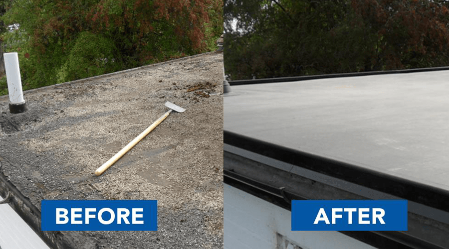 flat roof repair near me